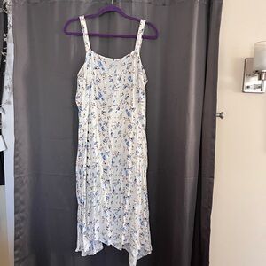 Mango floral midi dress